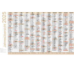 Tischkalender des Teresianischen Karmel 2025