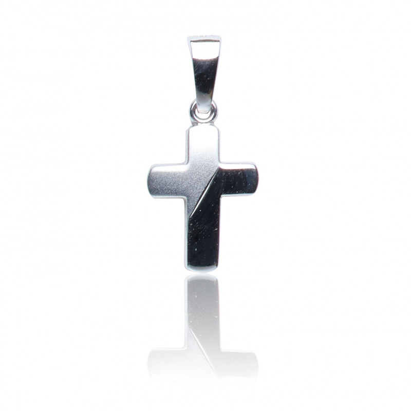 Kettenanhänger Kreuz, 925 Silber