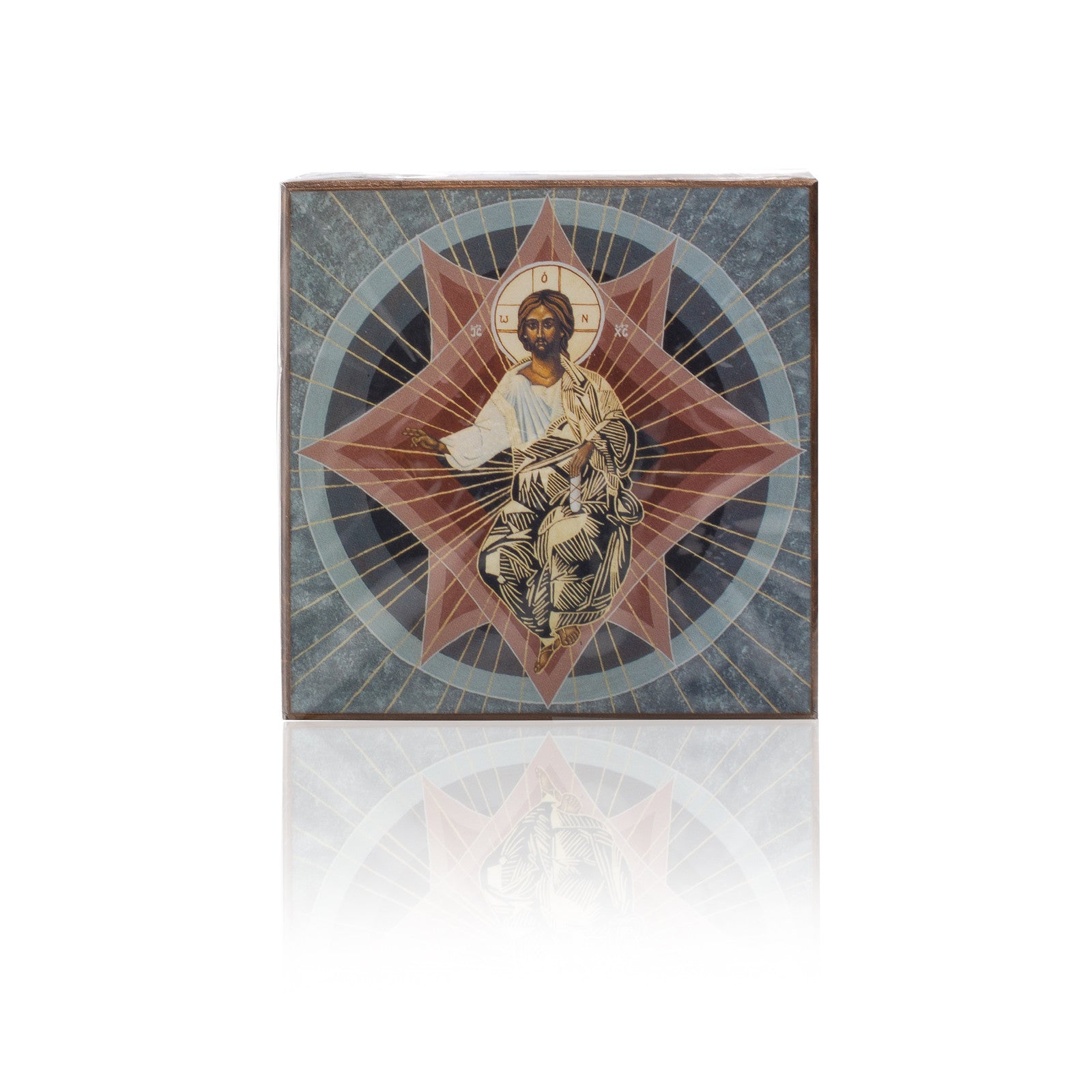 Ikone MJ12 Christus Pantokrator (10x10)