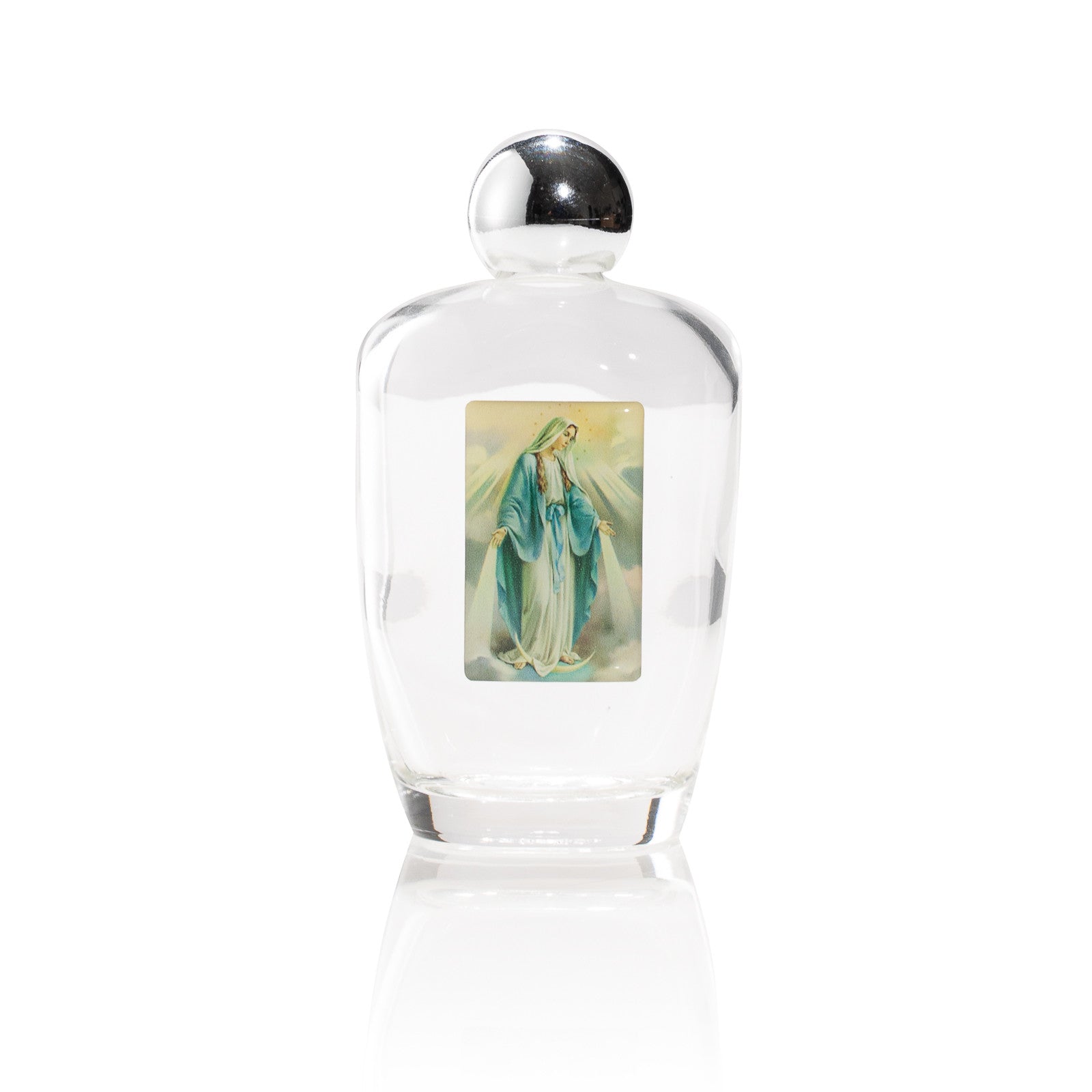 Weihwasserflasche Glas Bild Empfängnis