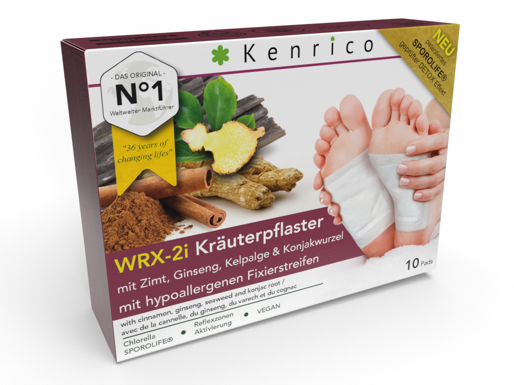 Kenrico Kräuterpflaster WRX-2i, 10 Pads