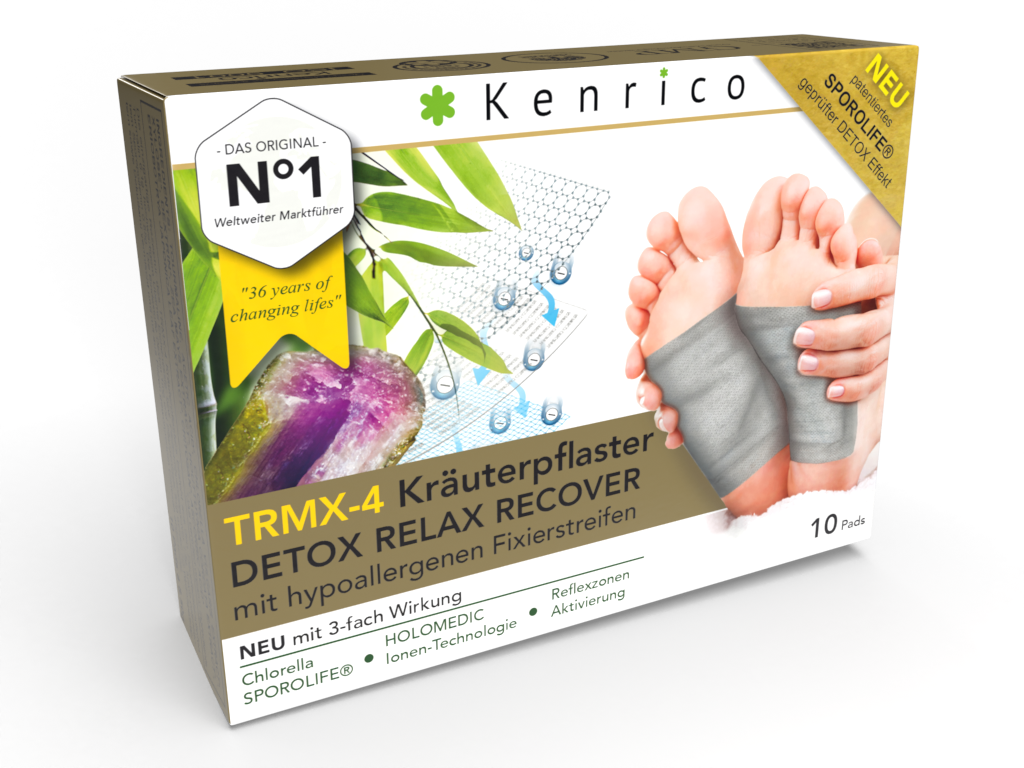 Kenrico Kräuterpflaster TRMX-5 DETOX, 10 Pads