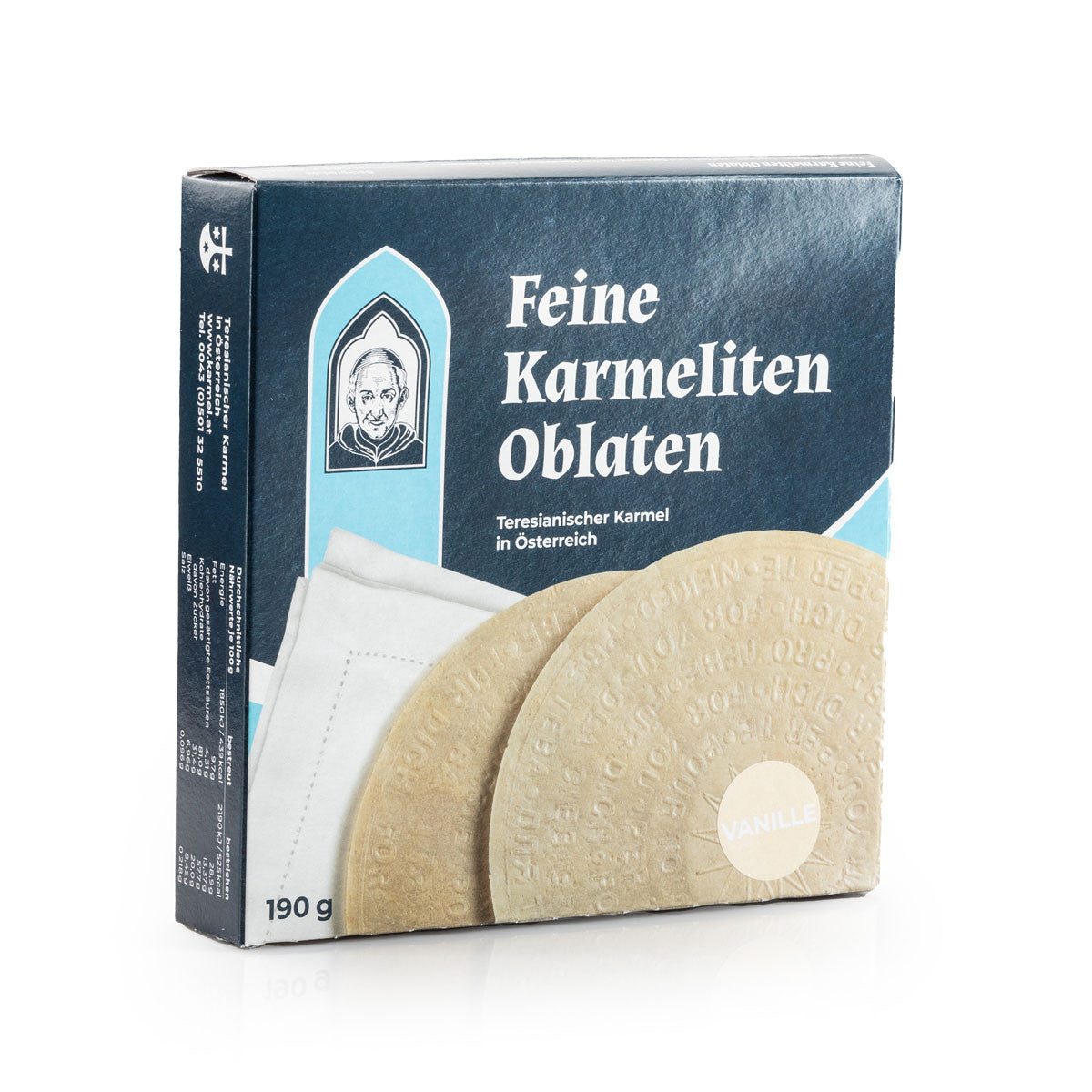 Klosteroblaten Vanille 190g