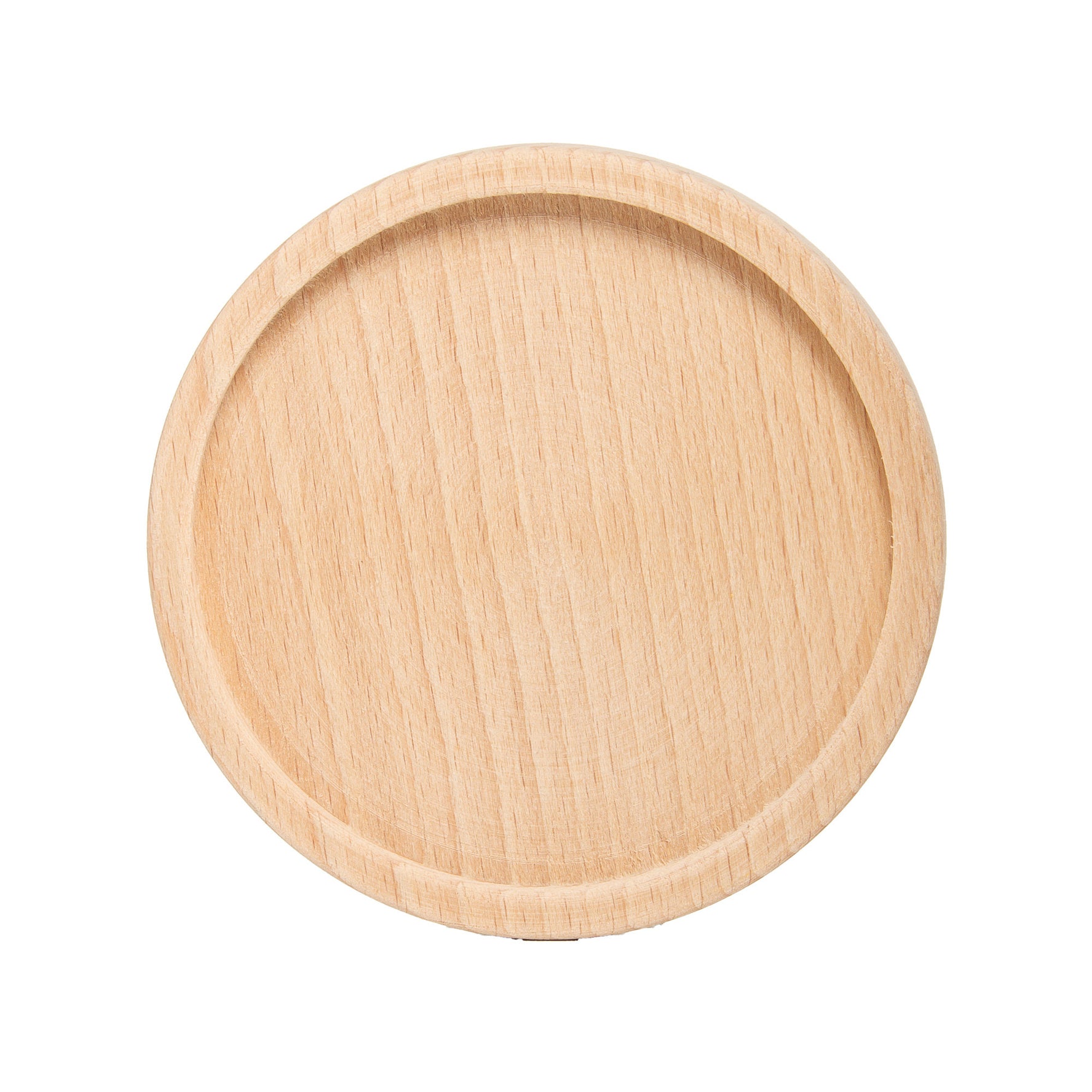 Kerzen-Unterteller aus Holz 10 cm