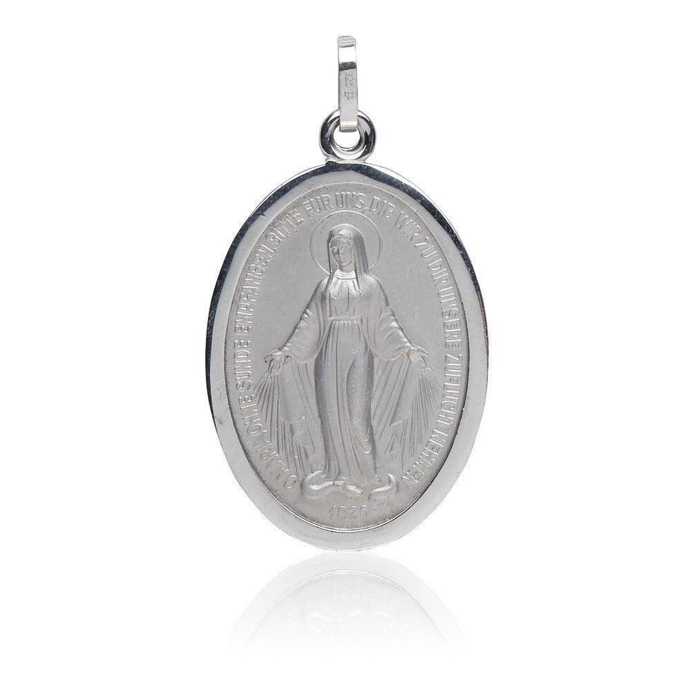 Kettenanhänger Milagrosa 18mm Silber 925