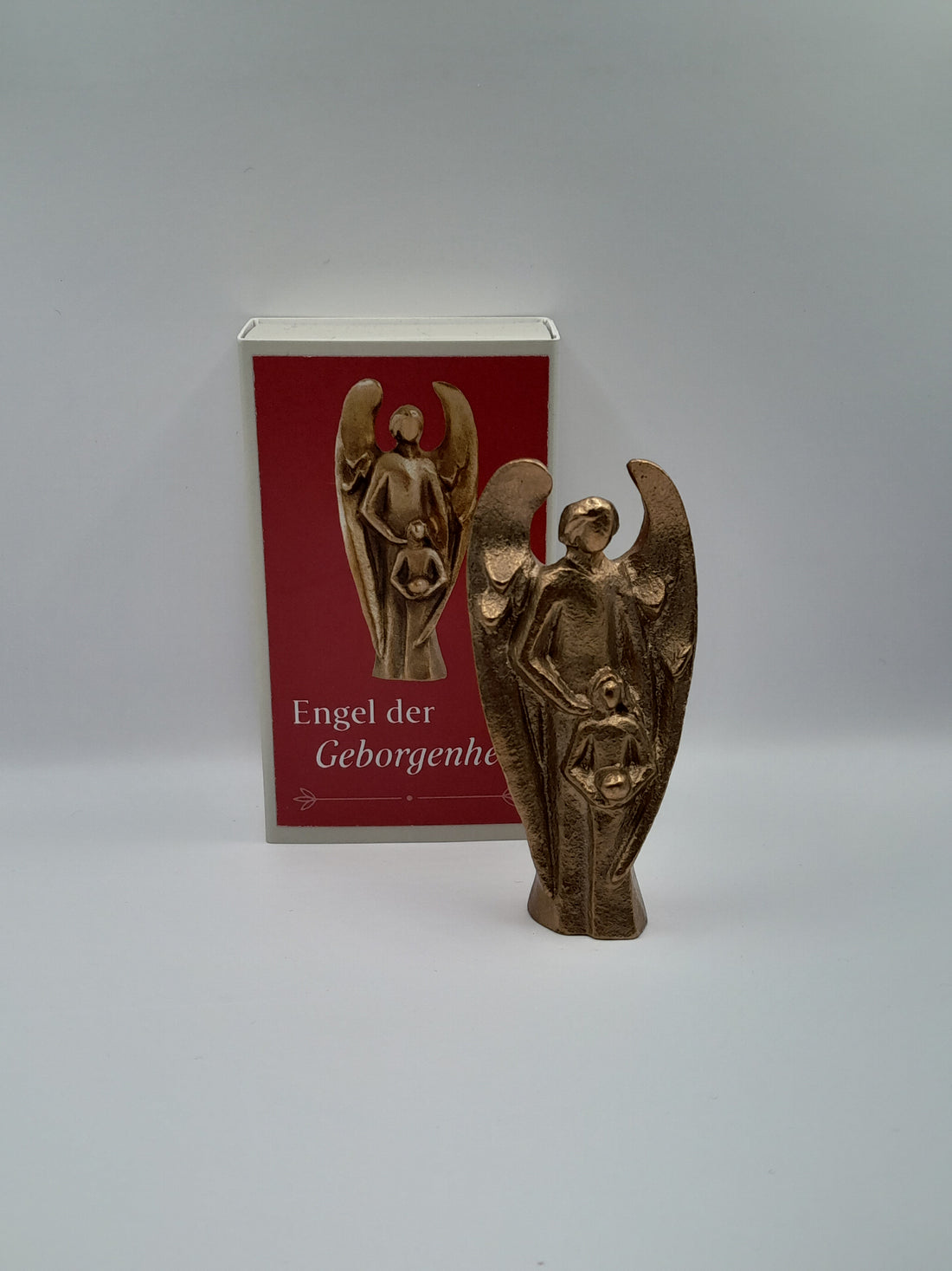 Engel der Geborgenheit, Bronzefigur