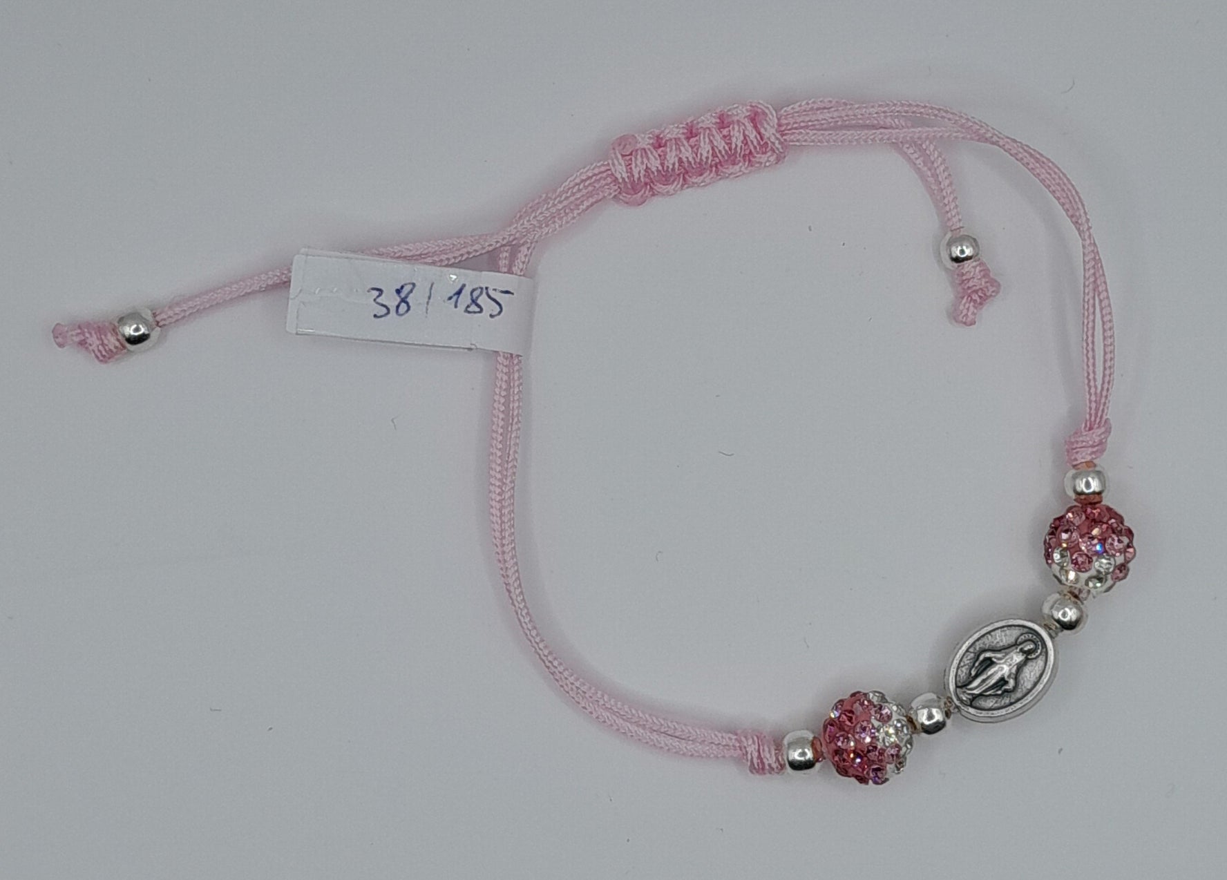 Armband "Wundertätige Medaille", rosa