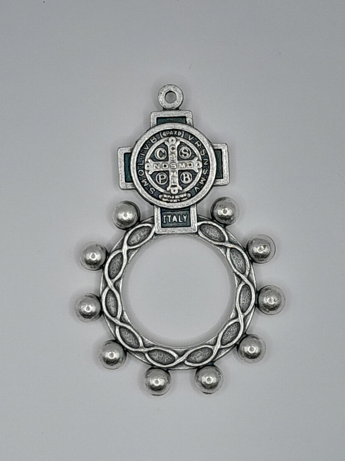 Gebetsring Benediktus Metall