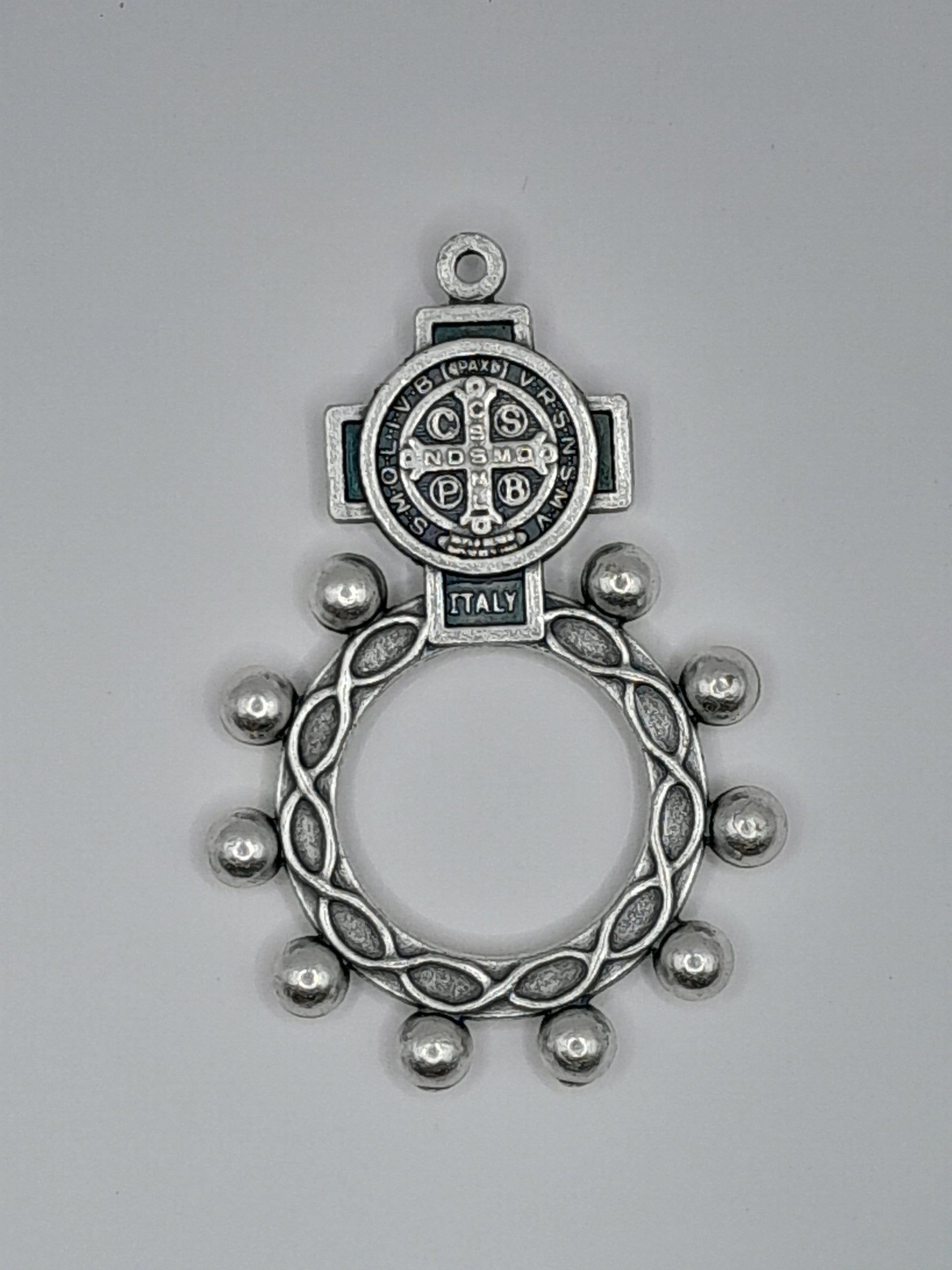 Gebetsring Benediktus Metall