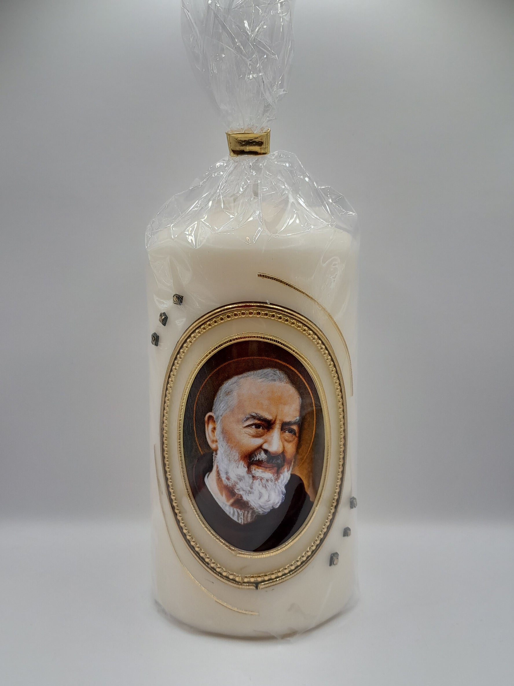 Geweihte Kerze "Pater Pio"
