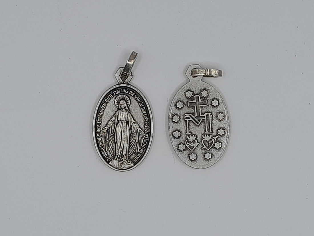 Wundertätige Medaille, silberfarben