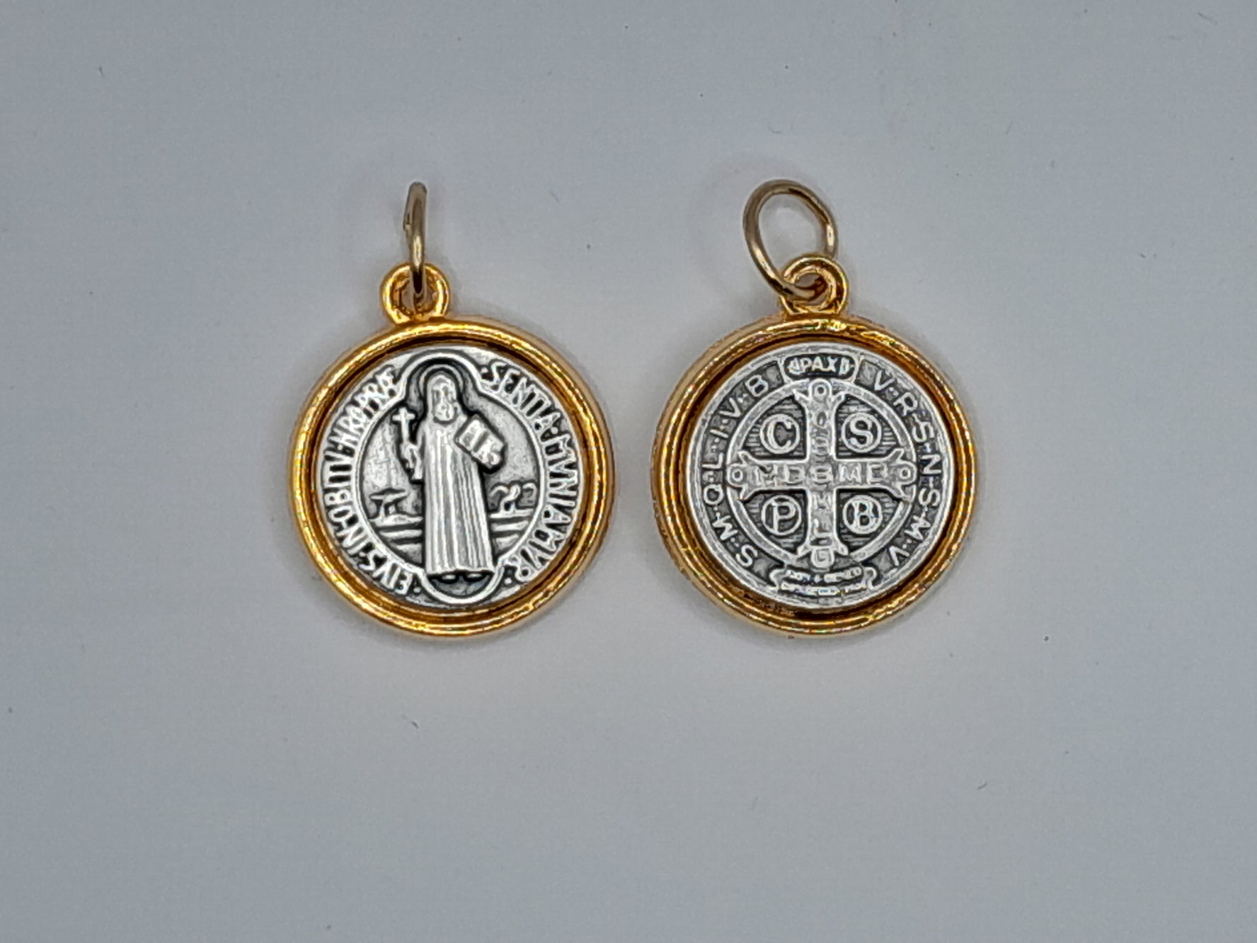 Medaille Benediktus, zweifärbig