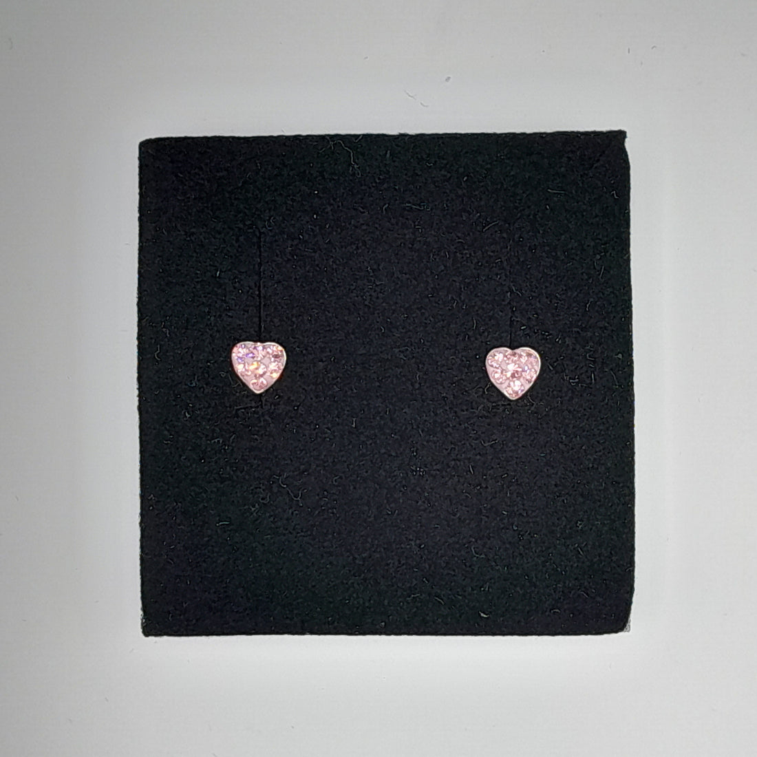 .Ohrstecker Herz rosa Silber 925