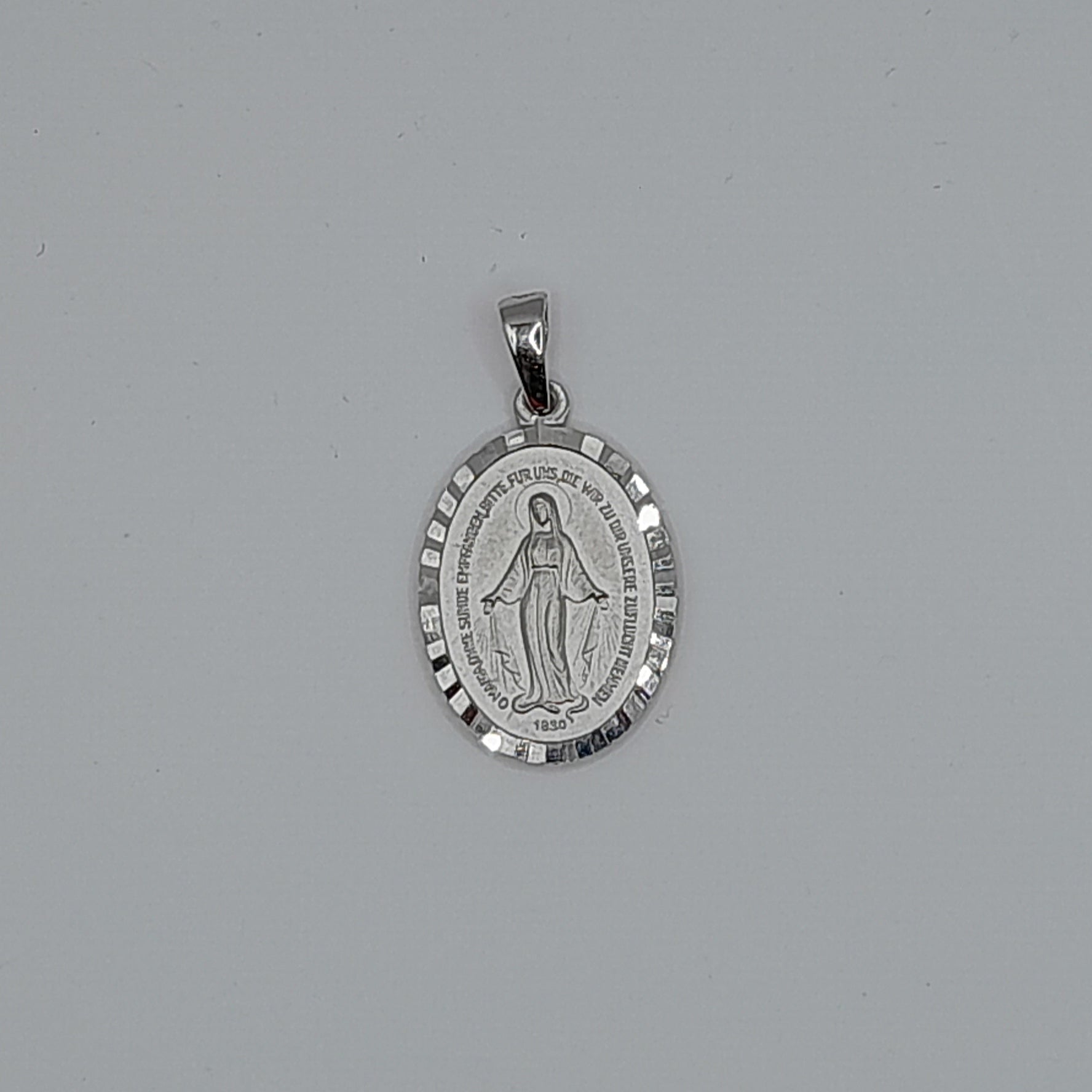Kettenanhänger Milagrosa 18mm, Echtsilber