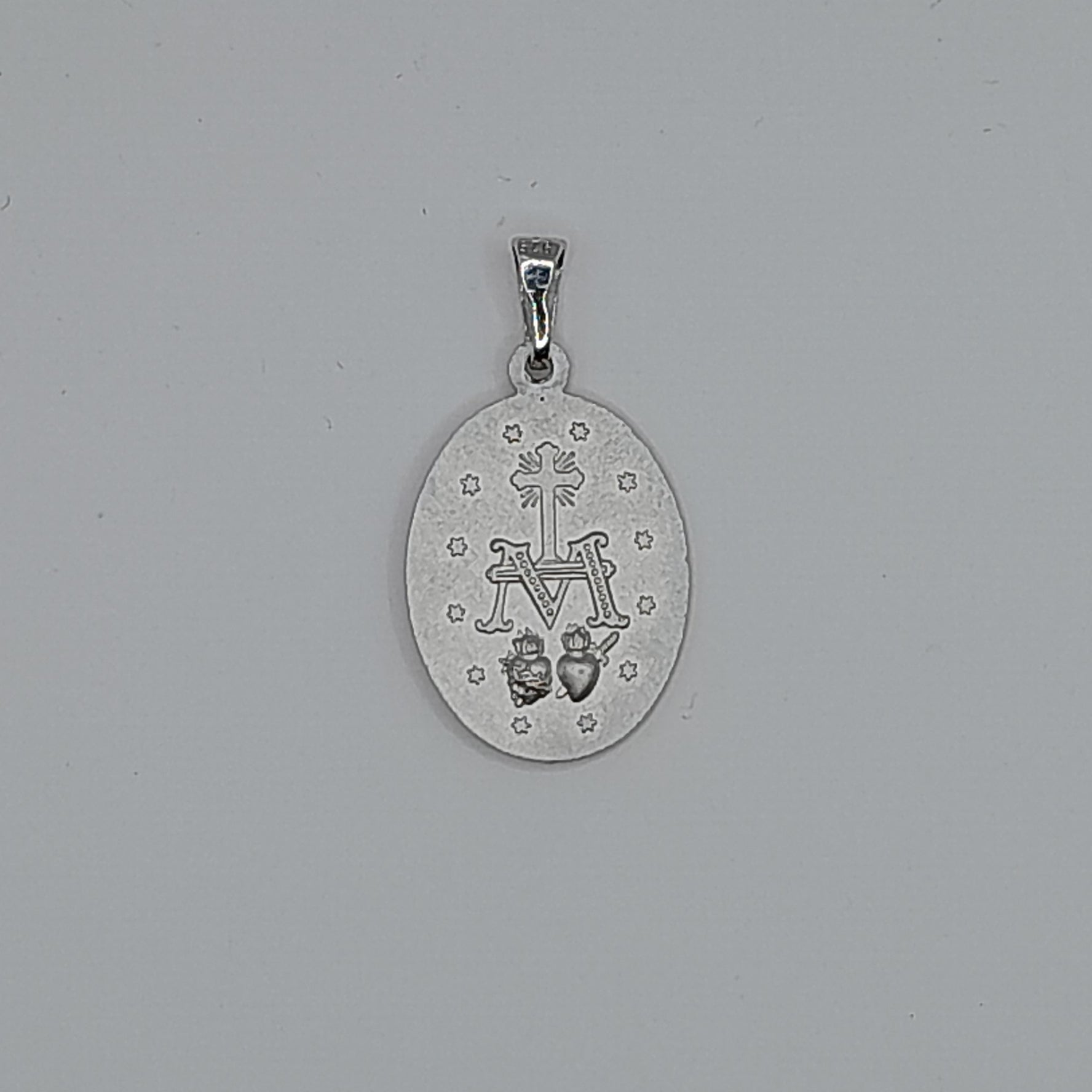 Kettenanhänger Milagrosa 18mm, Echtsilber