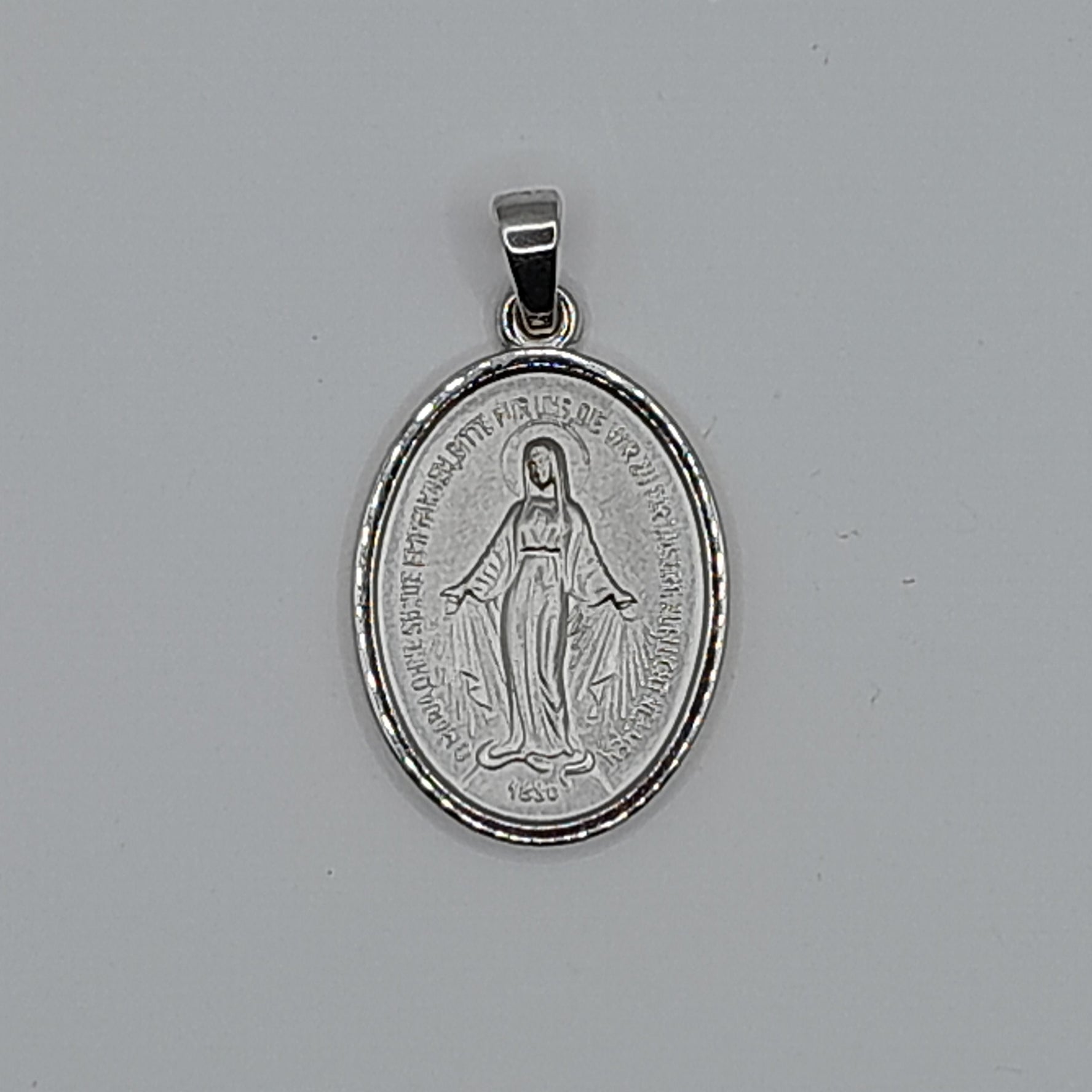 Kettenanhänger Milagrosa 20mm, Echtsilber