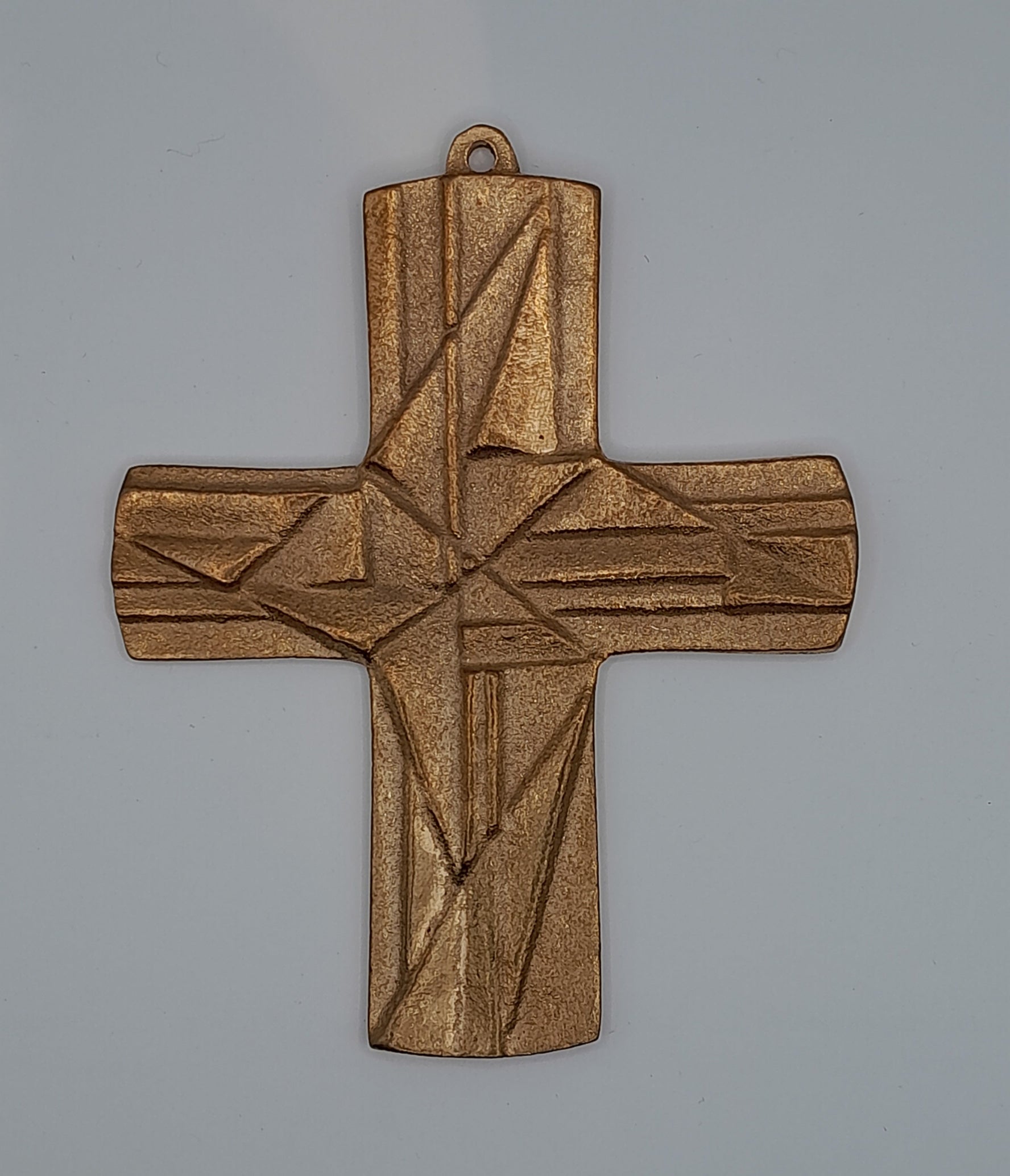 Wandkreuz Bronze "Ornament"