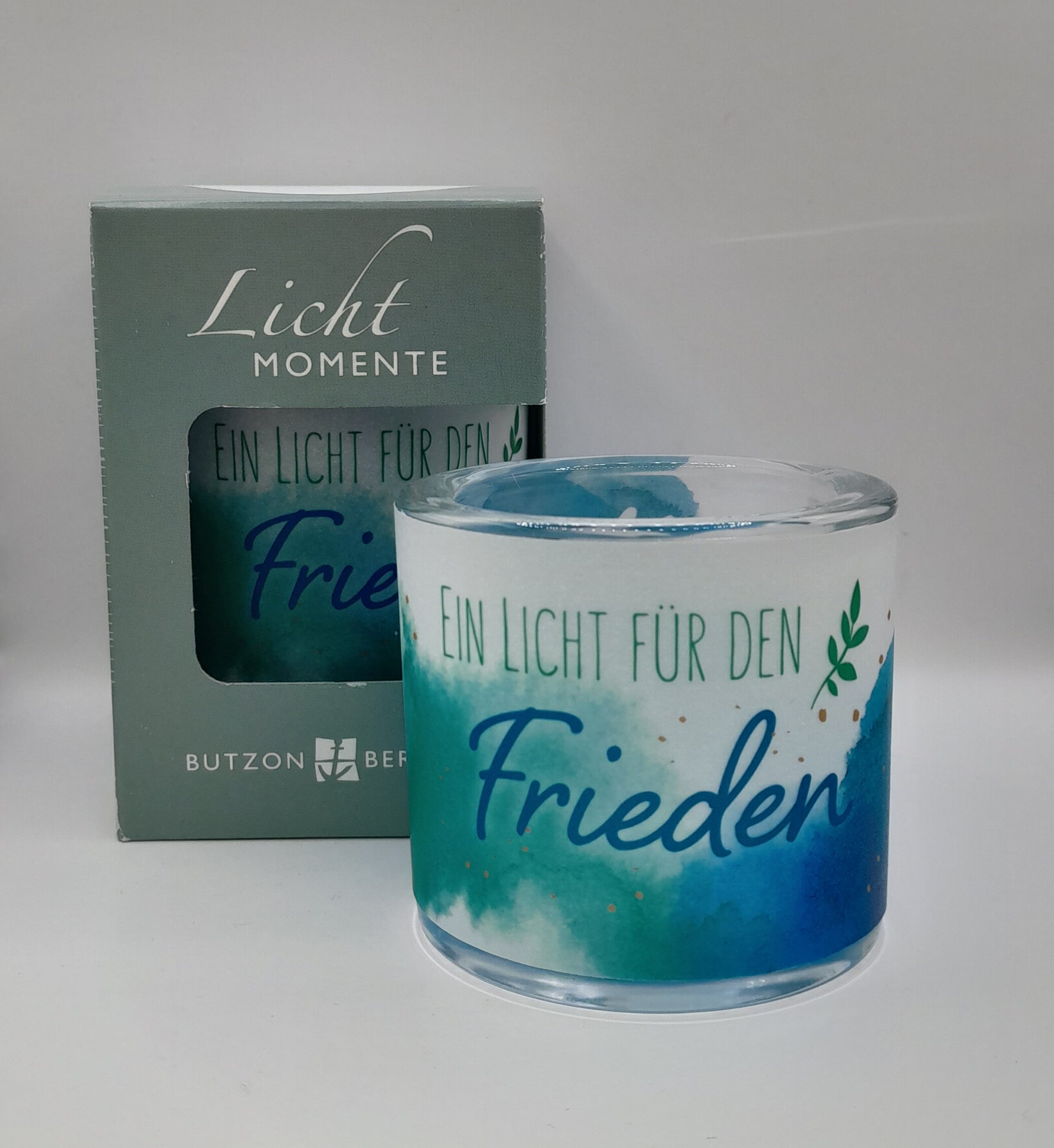 Lichtmomente Teelichthalter "Friedenslicht"