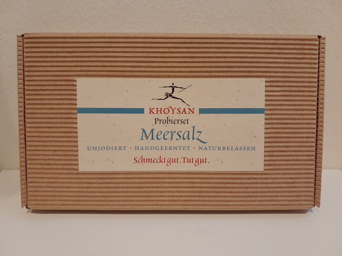 Khoysan Meersalz Probierset, 8 x 14g