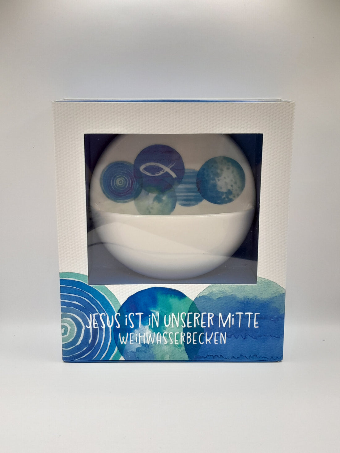 Kinder-Weihkessel Porzellan "Fisch"