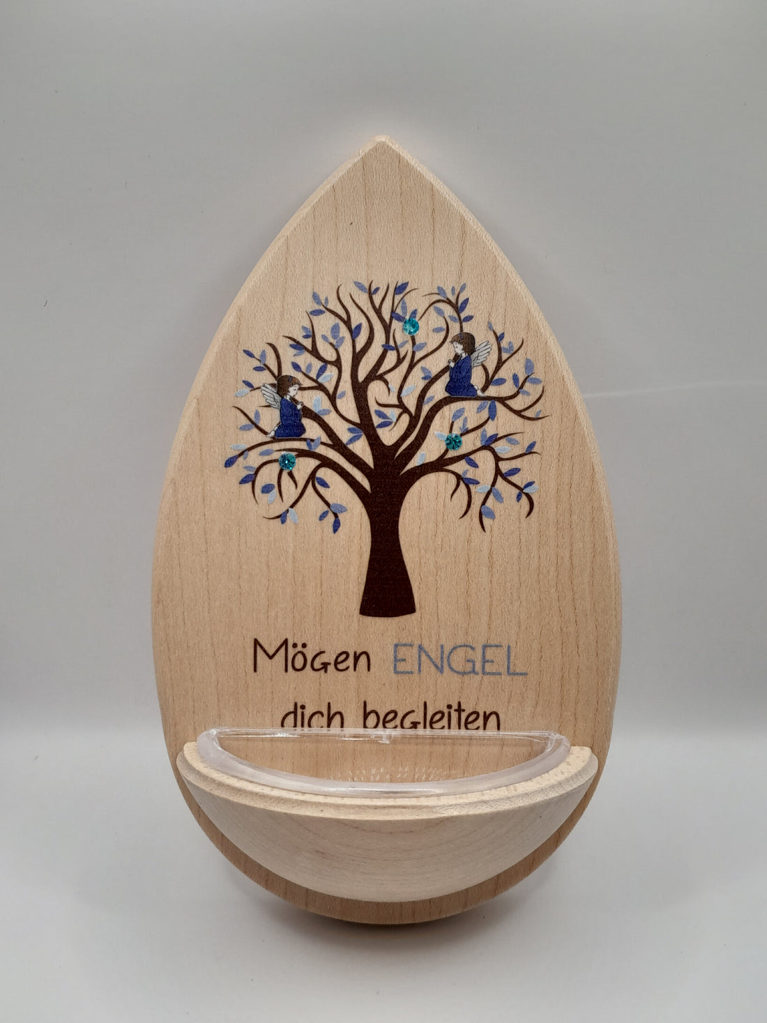 Kinder-Weihkessel "Mögen Engel dich begleiten, blau"