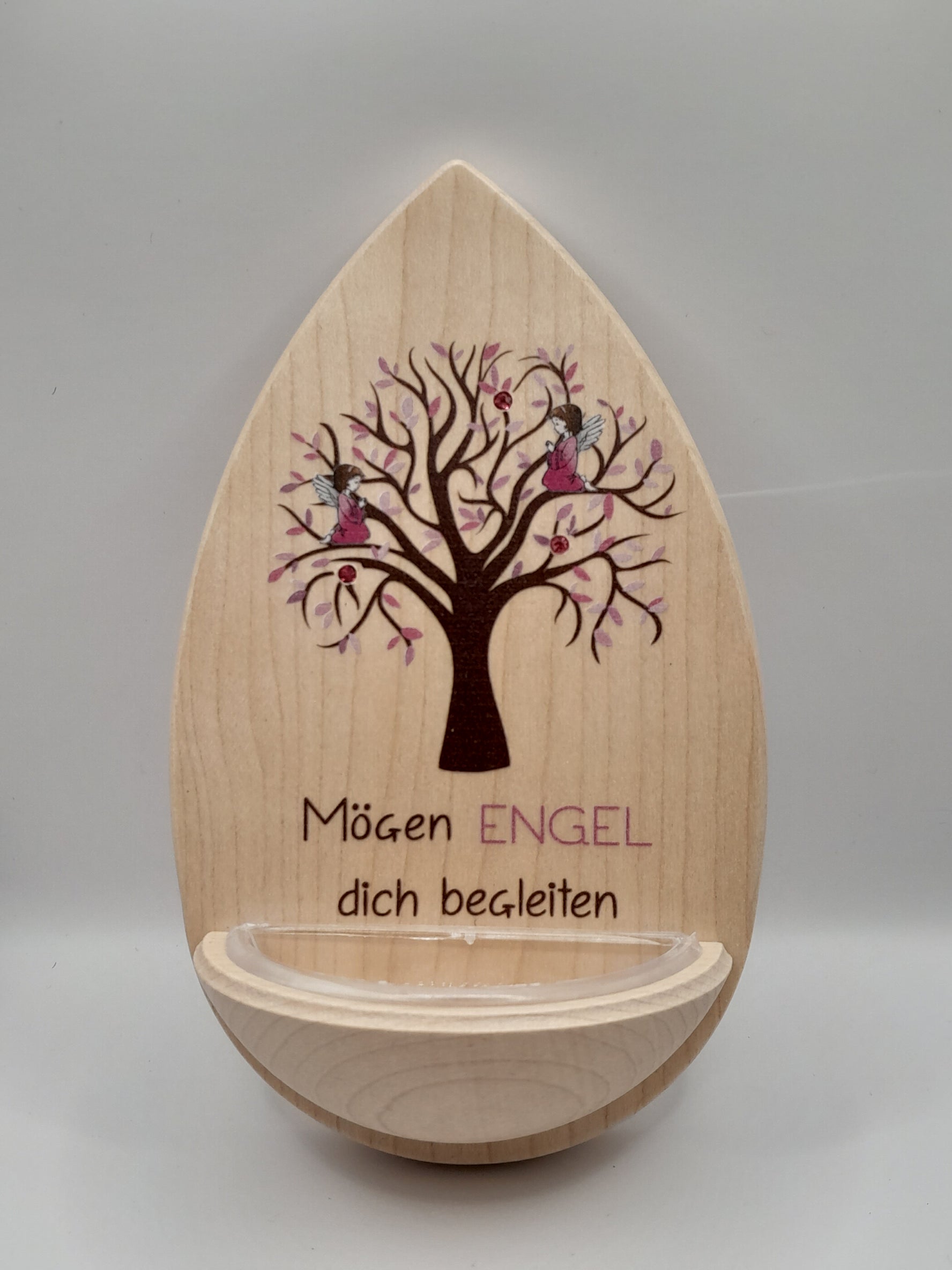 Kinder-Weihkessel "Mögen Engel dich begleiten, rosa"