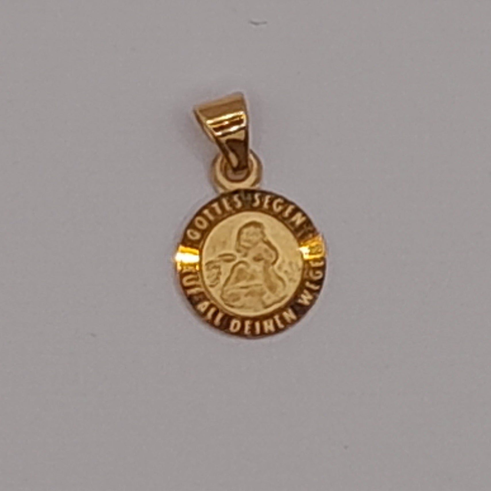 Kettenanhänger Engel Gelbgold 585