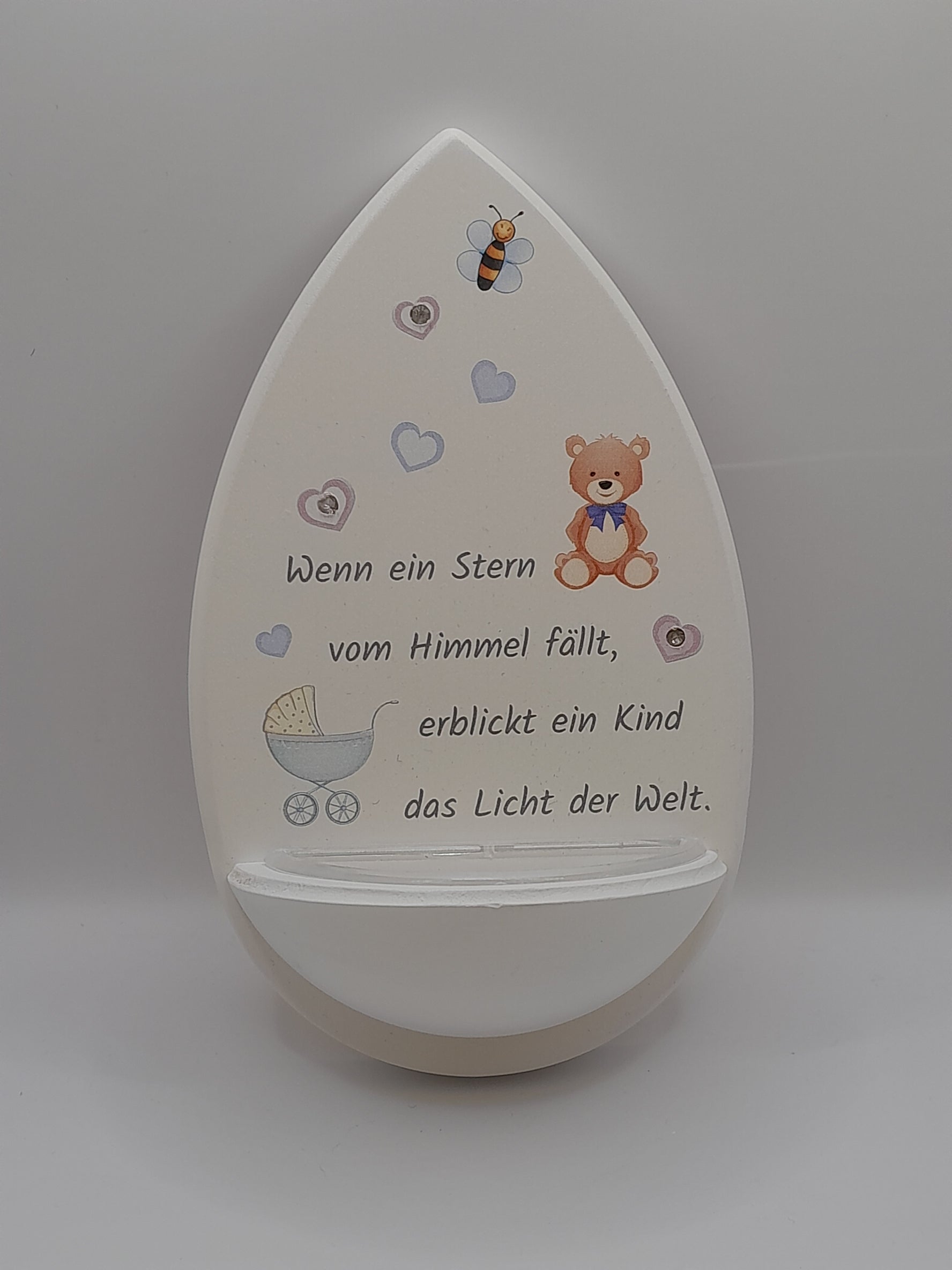 Kinder-Weihkessel Holz "Wenn ein Stern"
