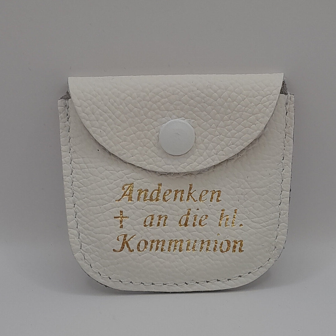 Rosenkranztäschchen weiß "Kommunion"