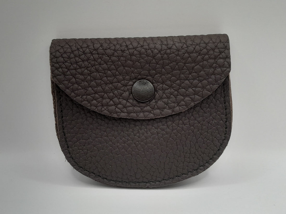 Rosenkranztäschchen, braun, breit