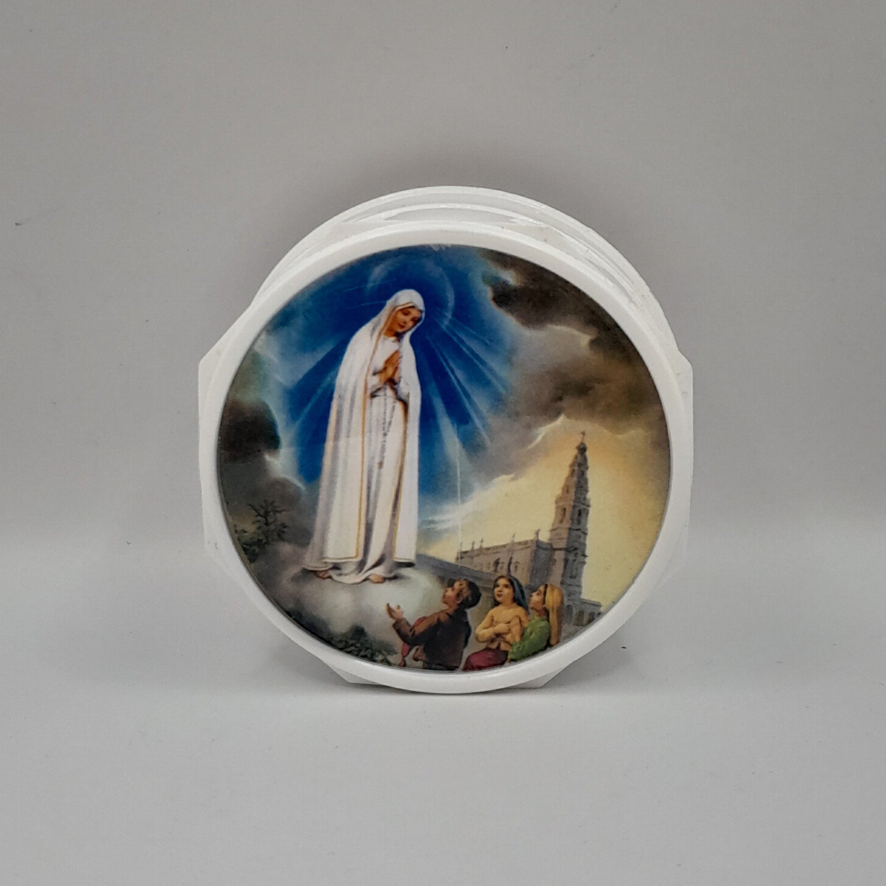 Fatima Rosenkranz duftend, in Dose