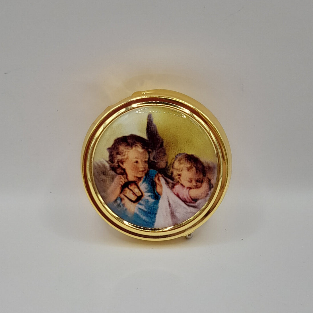 .Dose goldfarben "Engel"