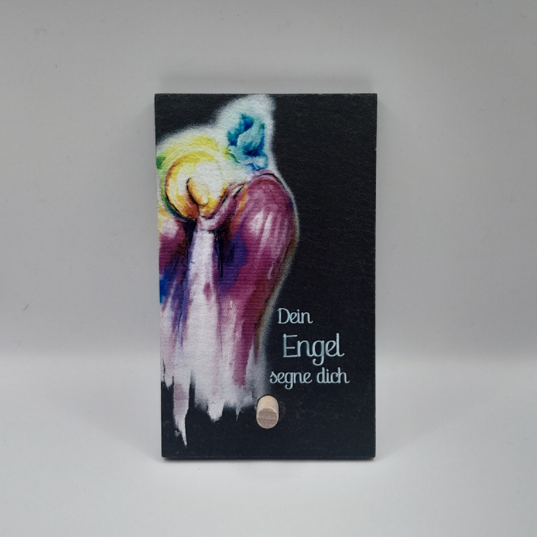Schiefertafel "Dein Engel segne dich"