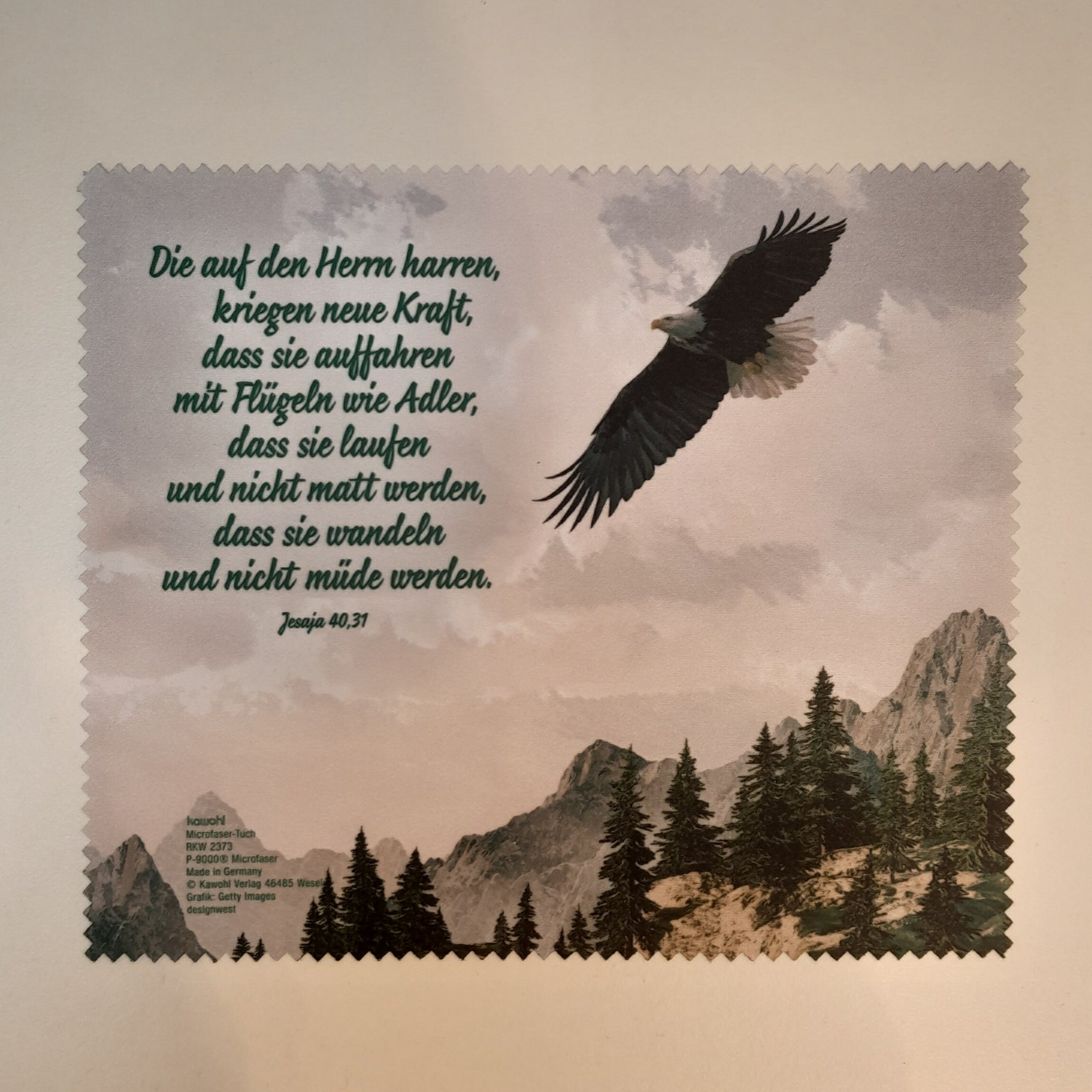 Tuch "Die auf den Herrn harren"