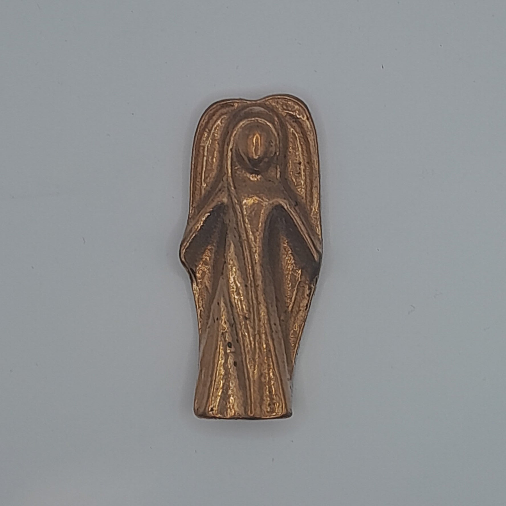 Bronzefigur "Schutzengel", ca. 5 cm
