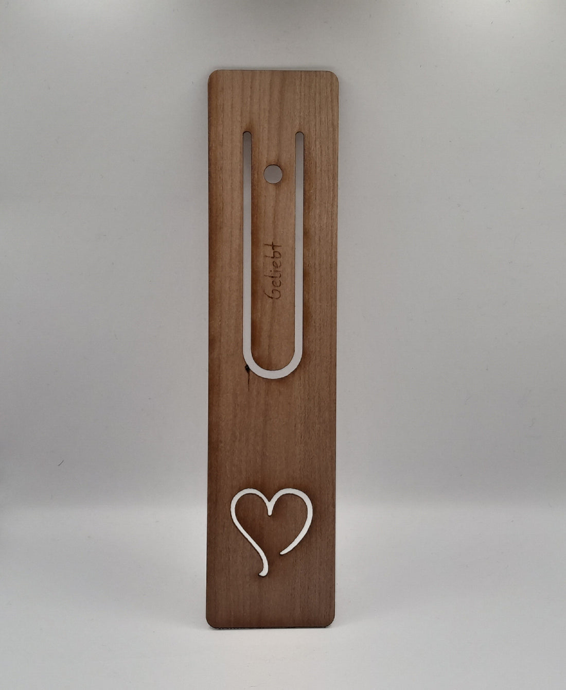 Lesezeichen Holz &quot;Geliebt&quot;