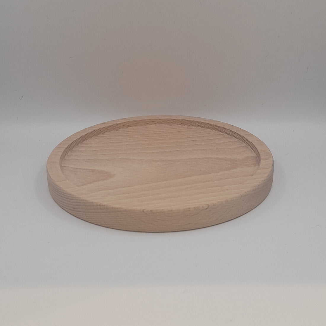 Kerzen-Unterteller aus Holz 12cm