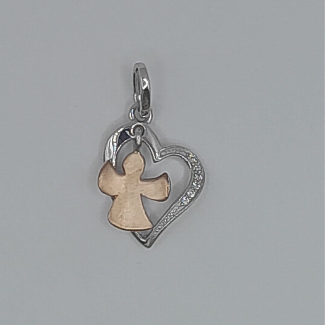 Kettenanhänger Engel Silber 925 und Zirkonia