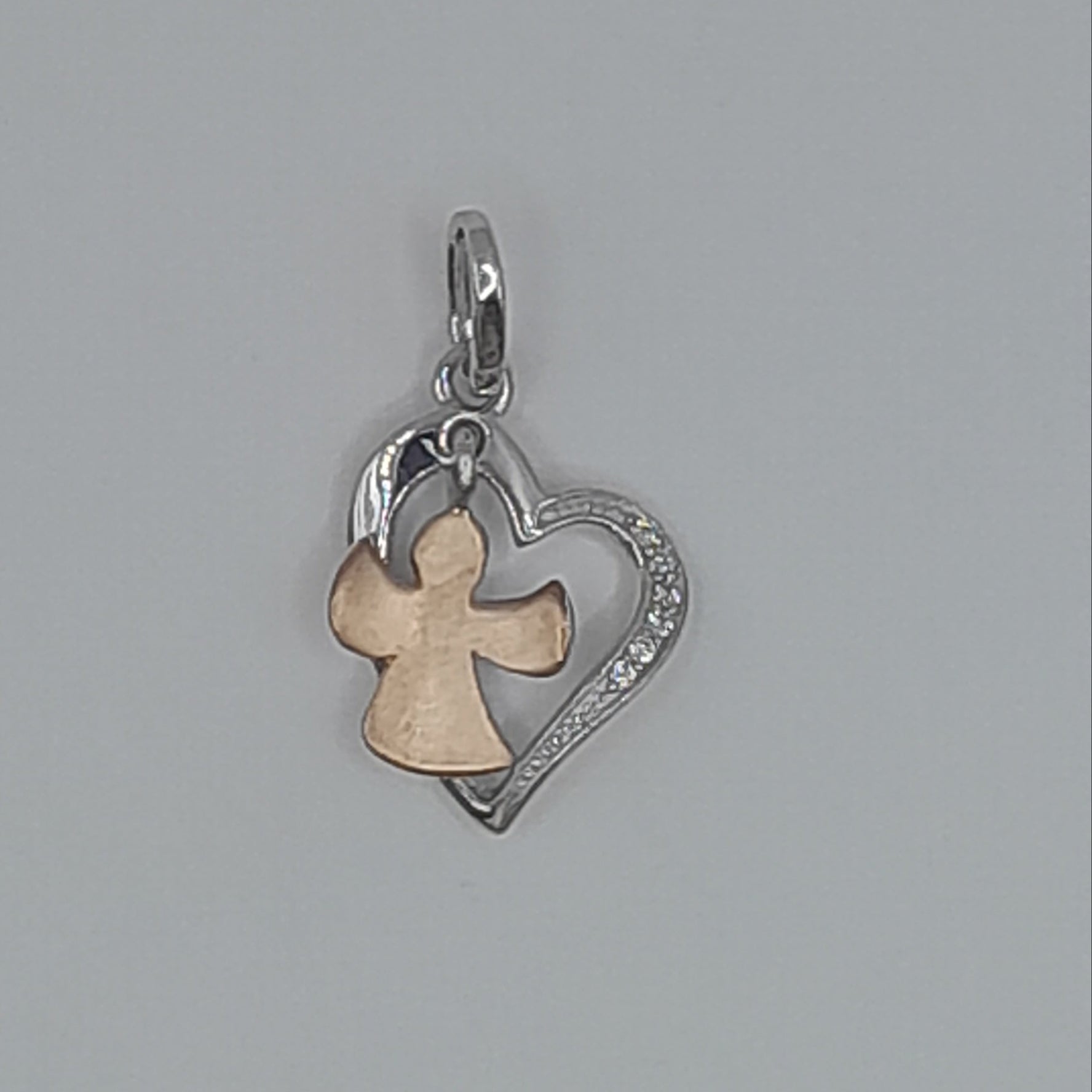 Kettenanhänger Engel Silber 925 und Zirkonia