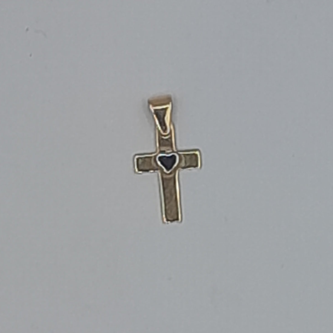 Kettenanhänger Kreuz Gold 585