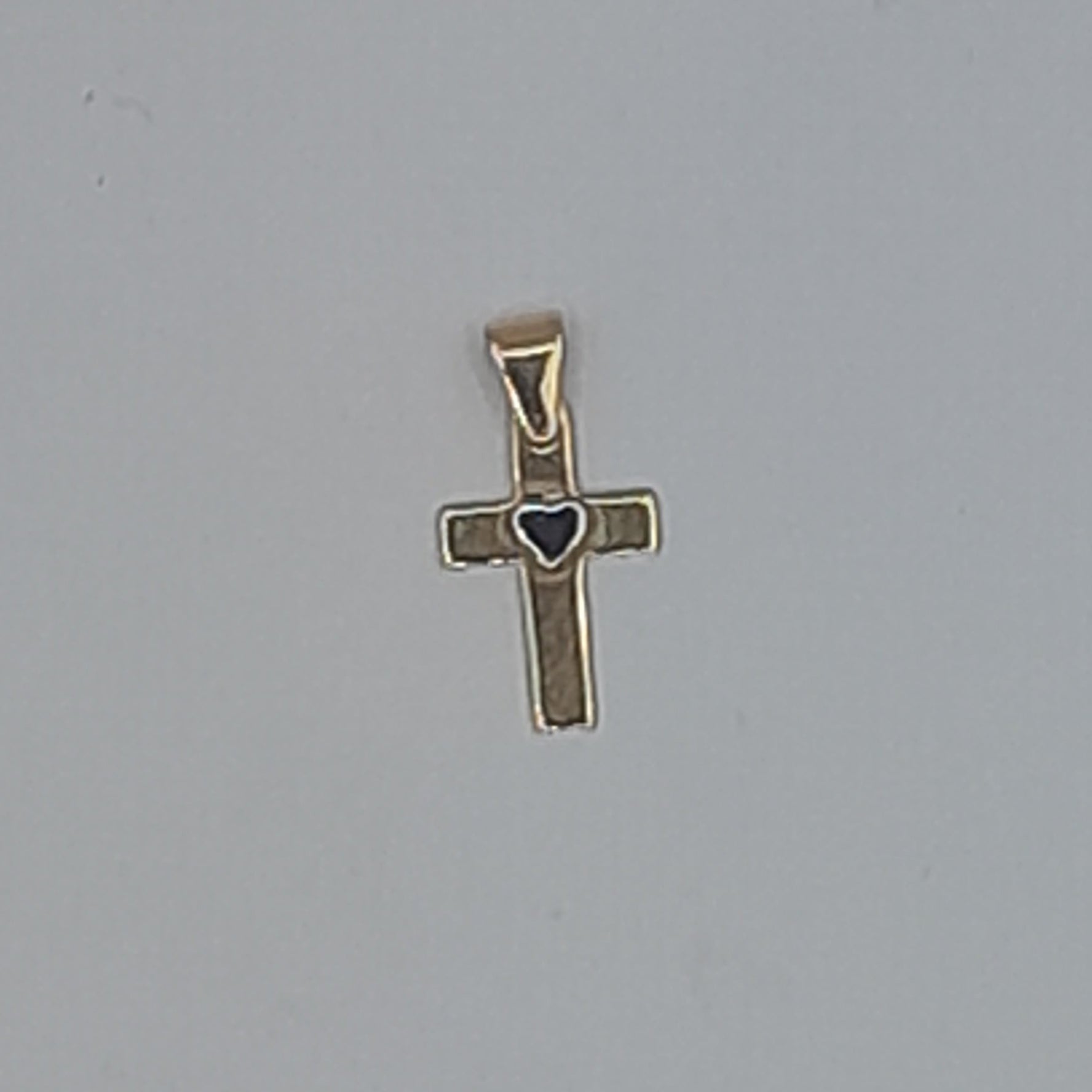 Kettenanhänger Kreuz Gold 585