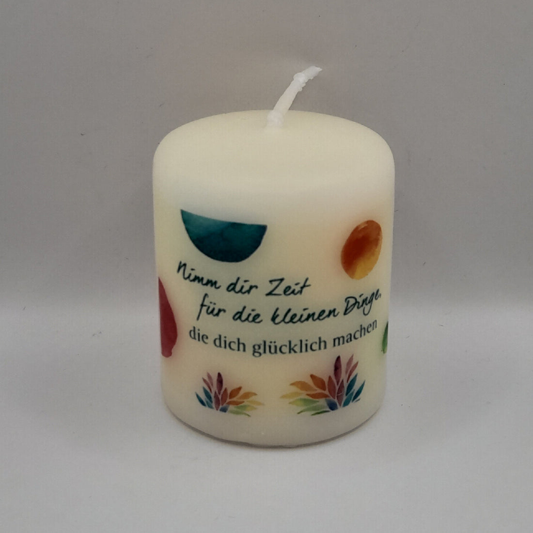 Mini-Geschenkkerze "Nimm dir Zeit"