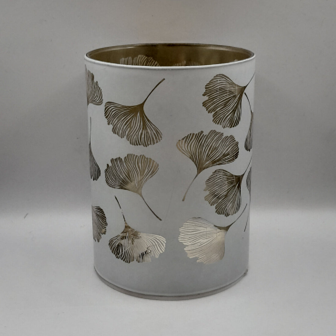 LED-Windlicht Ginko weiß