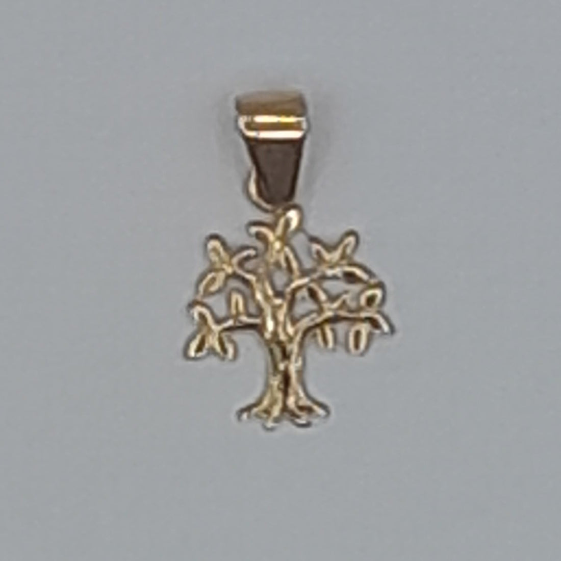 Kettenanhänger Lebensbaum Gelbgold 585