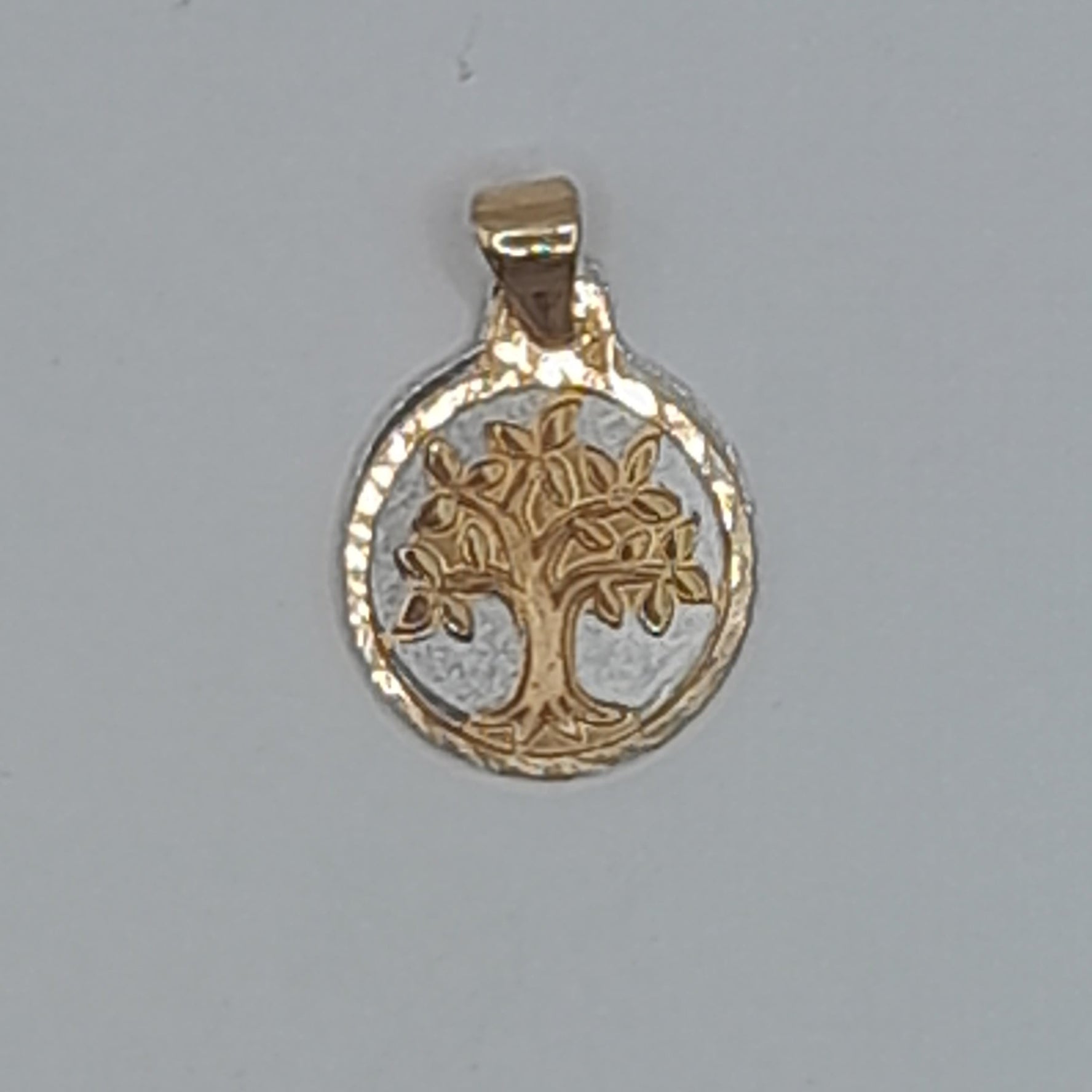 Kettenanhänger Lebensbaum Gold 585
