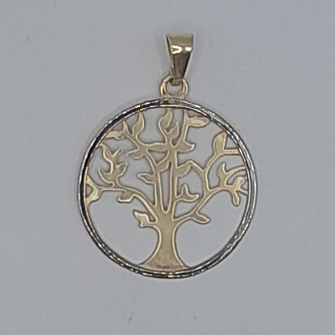 Kettenanhänger Lebensbaum Gold 585