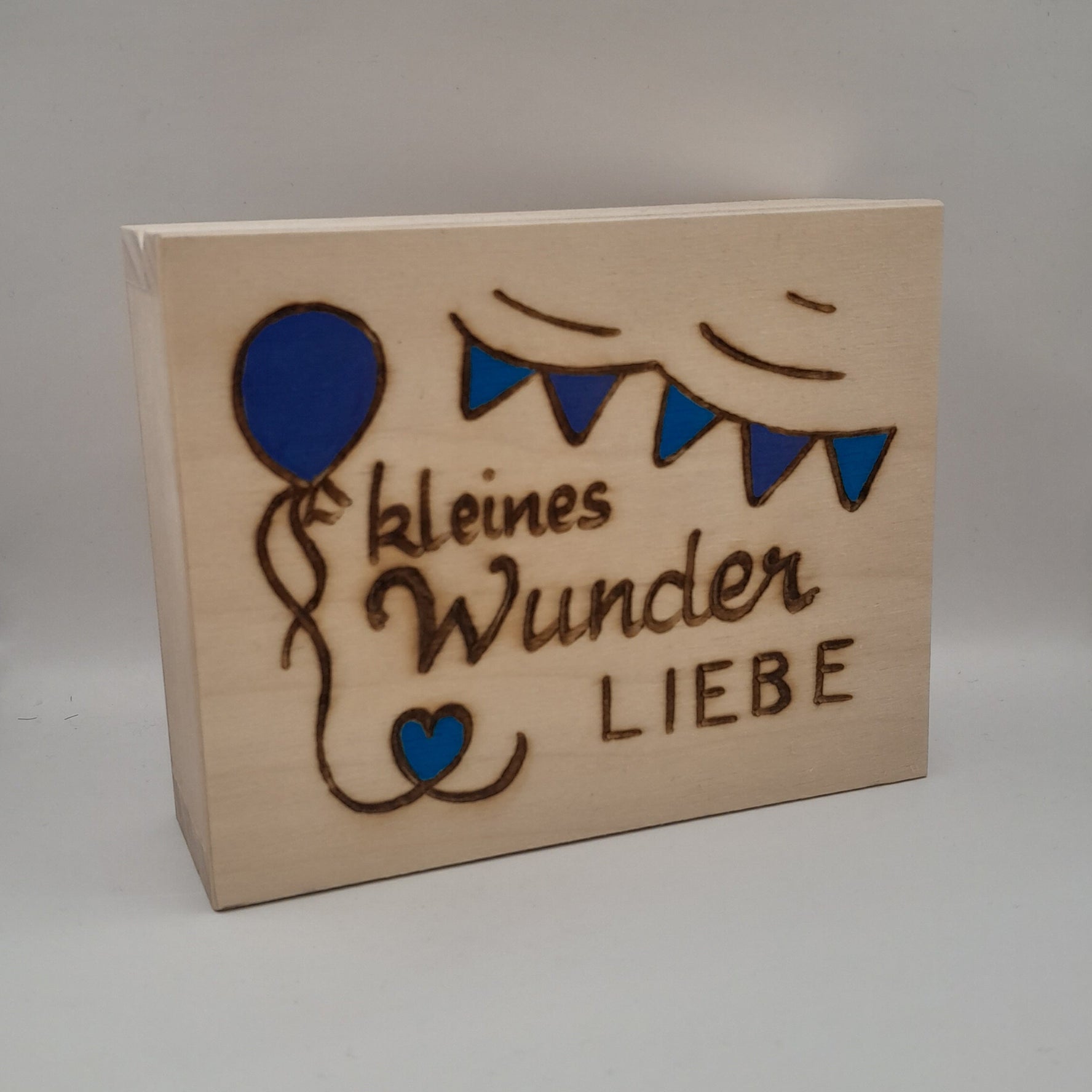 Geschenkkassette "Kleines Wunder" blau