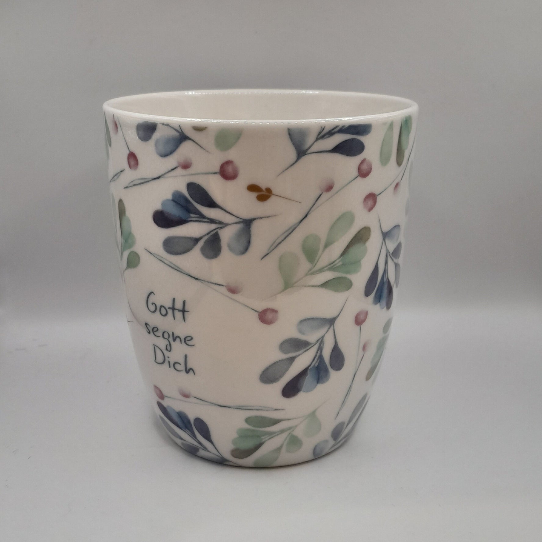 Porzellantasse "Gott segne dich"