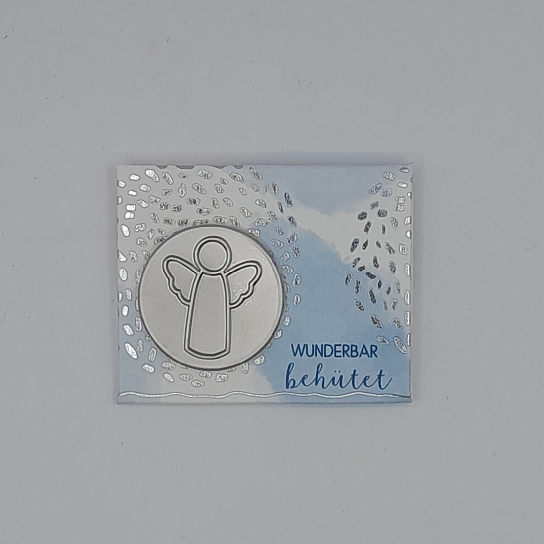 Plakette Engel "Wunderbar behütet"