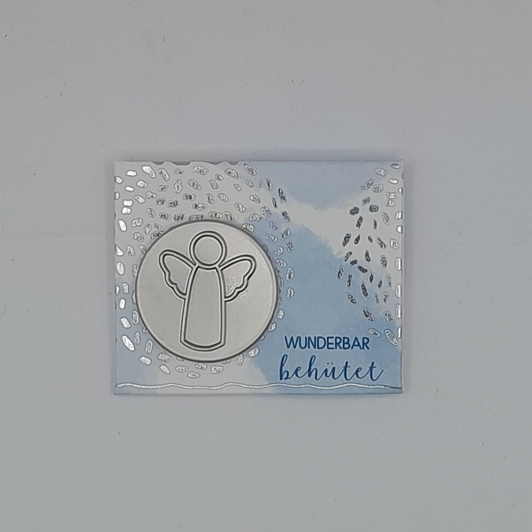 Plakette Engel "Wunderbar behütet"